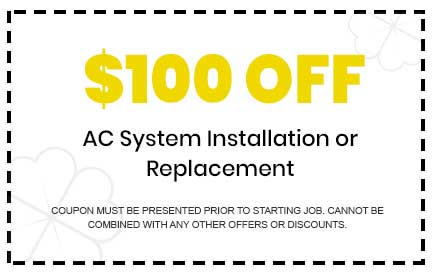 Discount on AC System Installation or Replacement